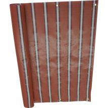 Angerer - Paravista Per Balcone Design No. 4900 Rosso, 90 Cm, Lunghezza: 8 Metro