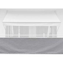 Angerer Paravista Per Balcone Design Style Granito, 75 Cm, Lunghezza: 8 Metro