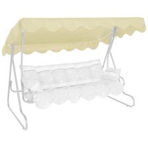 Tetto del dondolo 210 x 145 cm Qualità polietilene Sabbia