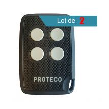 Proteco - angie telecommande 4 canaux Pack de 2