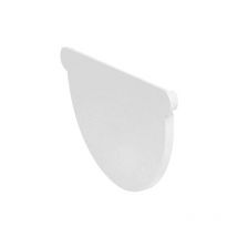 Fond symétrique naissance à coller LG33 blanc