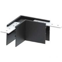Connecteur d'Angle 90° Noir Aluminium pour Rails Triphasés Magnétique S20