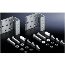 Rittal - Angle de fixation 2373.000 Tôle d'acier naturel 6 pc(s) X42135