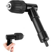 Angle Drill Accessories - 90° Elbow Extension - 8mm Hexagonal Handle - 90° Right Angle Drill Adapter (Chuck Range / 0.8-10mm).