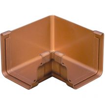 Angle intérieur 90° pvc best carré - effet cuivre