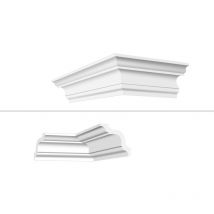 Marbet Design - Angle intérieur Angle extérieur pour moulures Marbet Stuc E-1 à E-43 nk-e