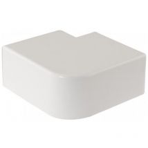 Angle plat - logix - 85 x 50 - blanc artic Planet Wattohm 48004