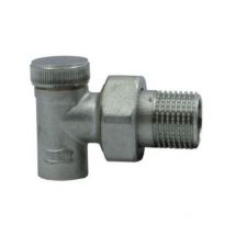 Angled Shutoff Valve 15mm x 1/2" Inch Male bsp Soldered Radiator Heater