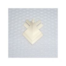 Raccordo angolo esterno angolare profilo raccordo igienico pvc bianco