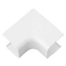 Raccordo angolare interno PVC per climatizzazione – mm. 35 – Antiurto, Resistente ai raggi UV – Artiplastico