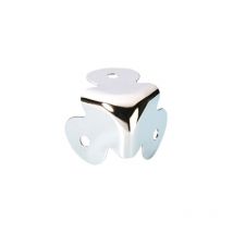 Angolo piatto 3 gambe Cromo 4050-ad