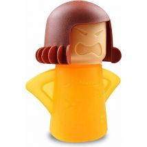 Fei Yu - Angry Mama Nettoyeur vapeur-Nettoyeur Micro-ondes Convient pour la Cuisine, Réfrigérateur,Jaune,1pcs