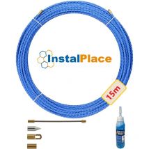 Brico - Passacavi intercambiabili con accessori, diametro 6 mm, 15 m - Anguila