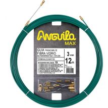 Max Guida Passacava Fibra di vetro rinforzata Nylon Terminali misti Colore verde Diametro 3 mm 12 metri - Anguila