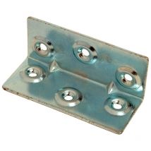 Ngulo Refuerzo Acero 40x40x90mm Espesor1mm Zincado AN09