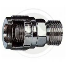 2 pz Ani art 11B raccordo con dado per attacco a baionetta 3/8' aria compressa