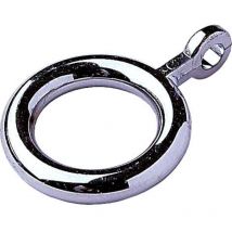 Sidecor - anilla visillo con enganche 12 mm cromo 1202501 (caja 200 unidades)