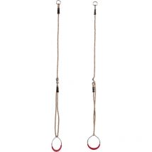 Anillos de giro KBT metal rojo