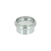 Profils De France - Anillo simple extensible de zinc natural de 100 mm de diámetro