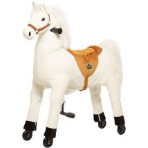 Reitpferd Snowy medium/large ab 5 Jahren, Sattelhöhe 67 cm - Animal Riding