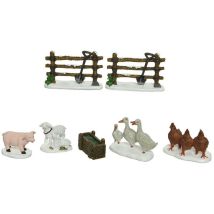 Animaux De La Ferme Figurines Modèles Assortis 3.00x7.50x5,50cm