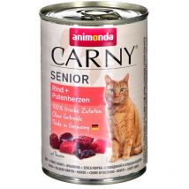 animonda Animonda Cat Dose Carny Senior Rind + Putenherzen 400g (4017721837279)