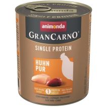 Animonda Grancarno Hundenassfutter Adult Single Protein Getreidefrei 800 G Huhn Nassfutter Hunde