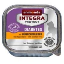 Animonda Integra Protect Diabetes - Nourriture Humide Pour Chats, Foie De Volaille 100 G