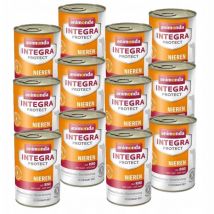 Integra Protect Diet Nourriture pour Chien en Cas d'insuffisance rénale Chronique au bœuf 400 g (1 pièce) (4017721864046) - Animonda