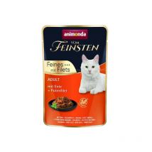 Nourriture pour Chat Vom Feinsten Dinde Canard 85 g (4017721830638) - Animonda