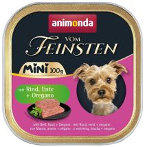 Animonda Vom Feinsten Mini Boeuf Canard Corigan 100g