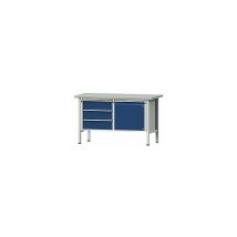 Anke - Banco de trabajo bastidor modular 3 cajones puerta de 540