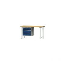 Anke - Banco de trabajo bastidor modular 2 cajones de 90 mm 2