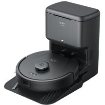 L60 Ses Aspirateur Robot 2 en 1 avec Technologie de Démêlage des Cheveux, Station de vidange Automatique pour 60 Jours de Nettoyage Mains Libres,