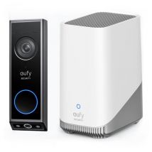 Eufy Security Video Doorbell E340, Dual-Kamera mit de decontrol Liefersystem, 2K Full hd und Farbnachtsicht, kabel- oder batteriebetrieben, kabellose