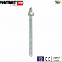 Ankerstangen M8 M30 eta A4 Gewindestangen Edelstahl Verbundanker Verbundmörtel Menge: 10 Stück Artikel: Ankerstange eta (Verzinkter Stahl) Größe: M16