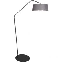 Stehlampe - ZigZag - grau schwarz - metall - - Anne Lighting