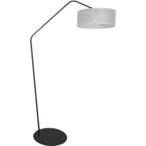 Stehlampe - ZigZag - silber schwarz - metall - - Anne Lighting