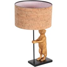 Anne Lighting - Tischlampe - Animaux - Natürlich Schwarz - Metall