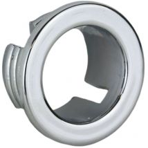 Anneau chromé pour trop-plein de lavabo Globo GH001 Chromé