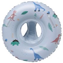 Anneau de flotteur de natation pour bébé, flotteur gonflable de dinosaures de piscine avec siège, accessoires de jouets aquatiques amusants pour