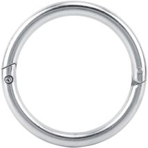 Basetbl - Anneau de nez en acier inoxydable pour taureau, vache, bovin, accessoire d'élevage (l)