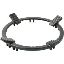 Anneau de support de wok en fonte, support de wok antidérapant, support de poêle rond de 8,3 pouces pour cuisinière à gaz