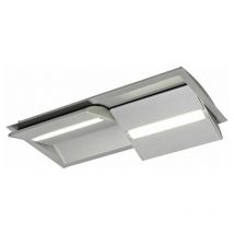 Cristalrecord - Anneau encastré Led 20W double inclinaison gris Wanda 02-203-20-381