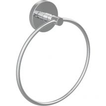 Anneau porte-serviette circle chromé