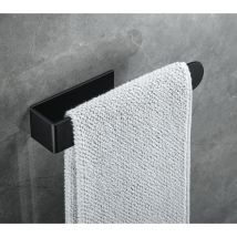 Anneaux et rails de serviettes, porte-serviettes, anneau de serviette, porte-serviettes auto-adhésif pour salle de bain, en acier inoxydable (petit,