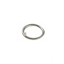 Kamer - Anneau taureau en acier nickelé vis papillon 70 mm