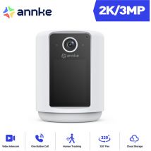 3MP wlan ip Sicherheitskamera wlan Video 2,4-Zoll-Bildschirm - Annke