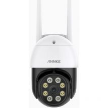 4MP Caméra Surveillance WiFi Extérieure Sans Fil,Vision Nocturne Couleur,Audio Bidirectionnel,Détection Humaine Caméra de Sécurité avec Alexa - Annke