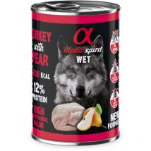 Alpha Spirit - unknown Wet Dog Pavo con frambuesa 400g (6uds) (8437013576178)